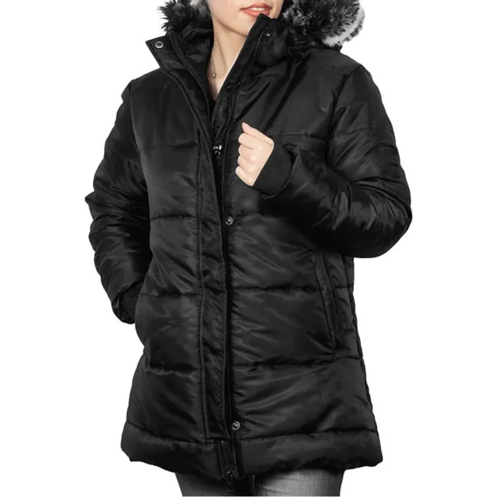 Black Puffer Coat