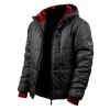 Black Puffer Winter Jacket