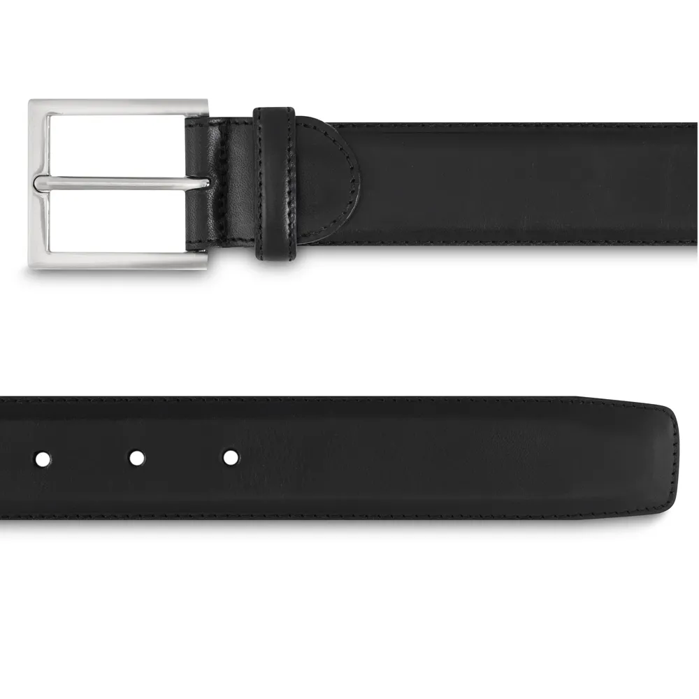 Black Leather Belt