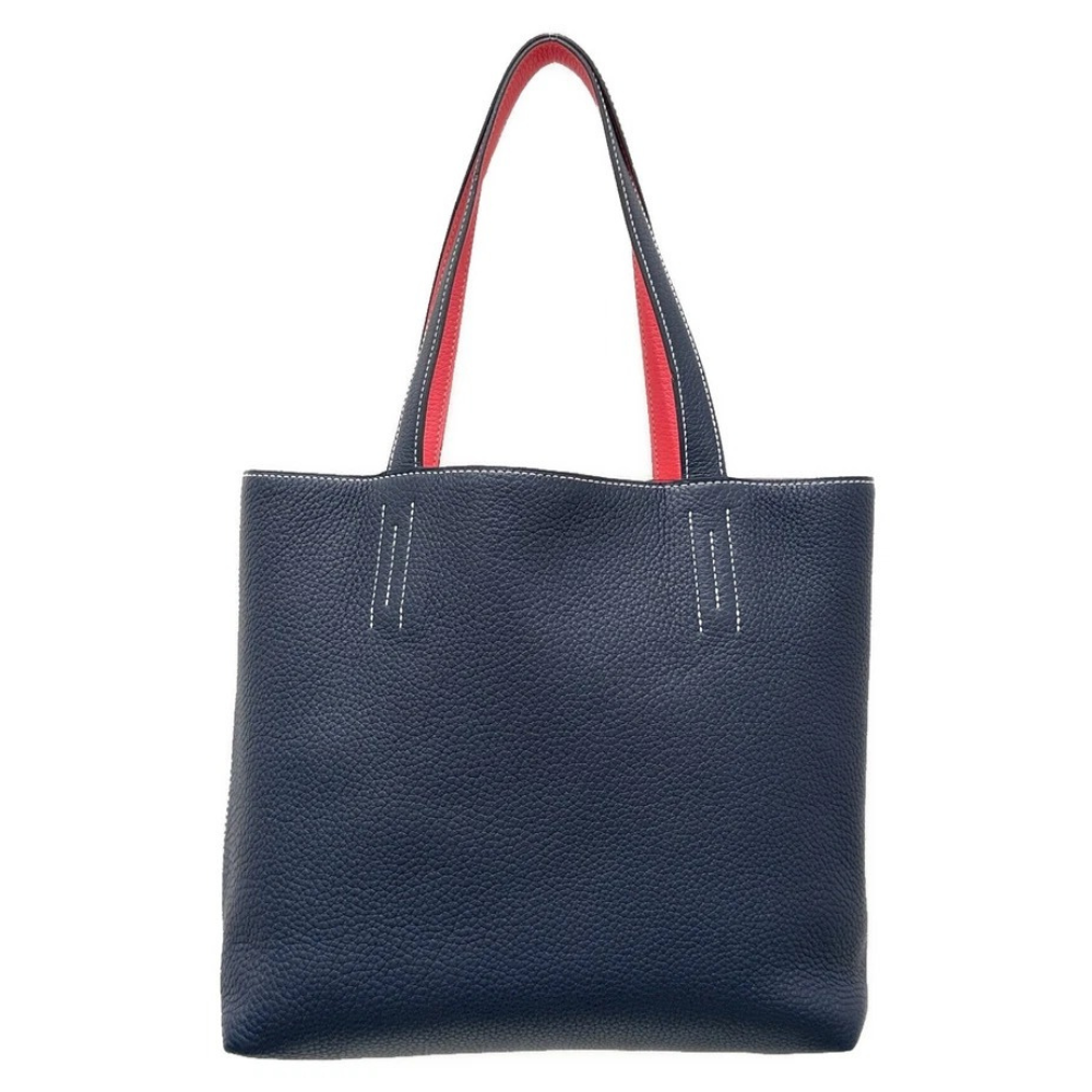 Blue Nuit Leather Bag Women