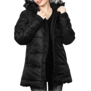 Black Puffer Coat