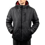 Black Puffer Winter Jacket