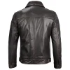 2 Mens Vintage Leather Rub Off Brown Casual Jacket min - Vintage Leather Rub Off Brown Casual Jacket
