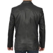 Black Leather Blazer