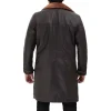 Dark Brown Shearling Coat