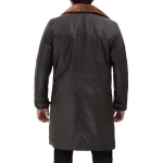 Dark Brown Shearling Coat