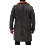 Dark Brown Shearling Coat