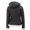 Brown Leather Shearling Jacket
