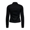 Plain Black Denim Jacket