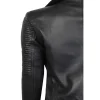 Black Motorcycle Leather Jacket