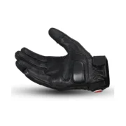 Touchscreen Leather Biker Gloves