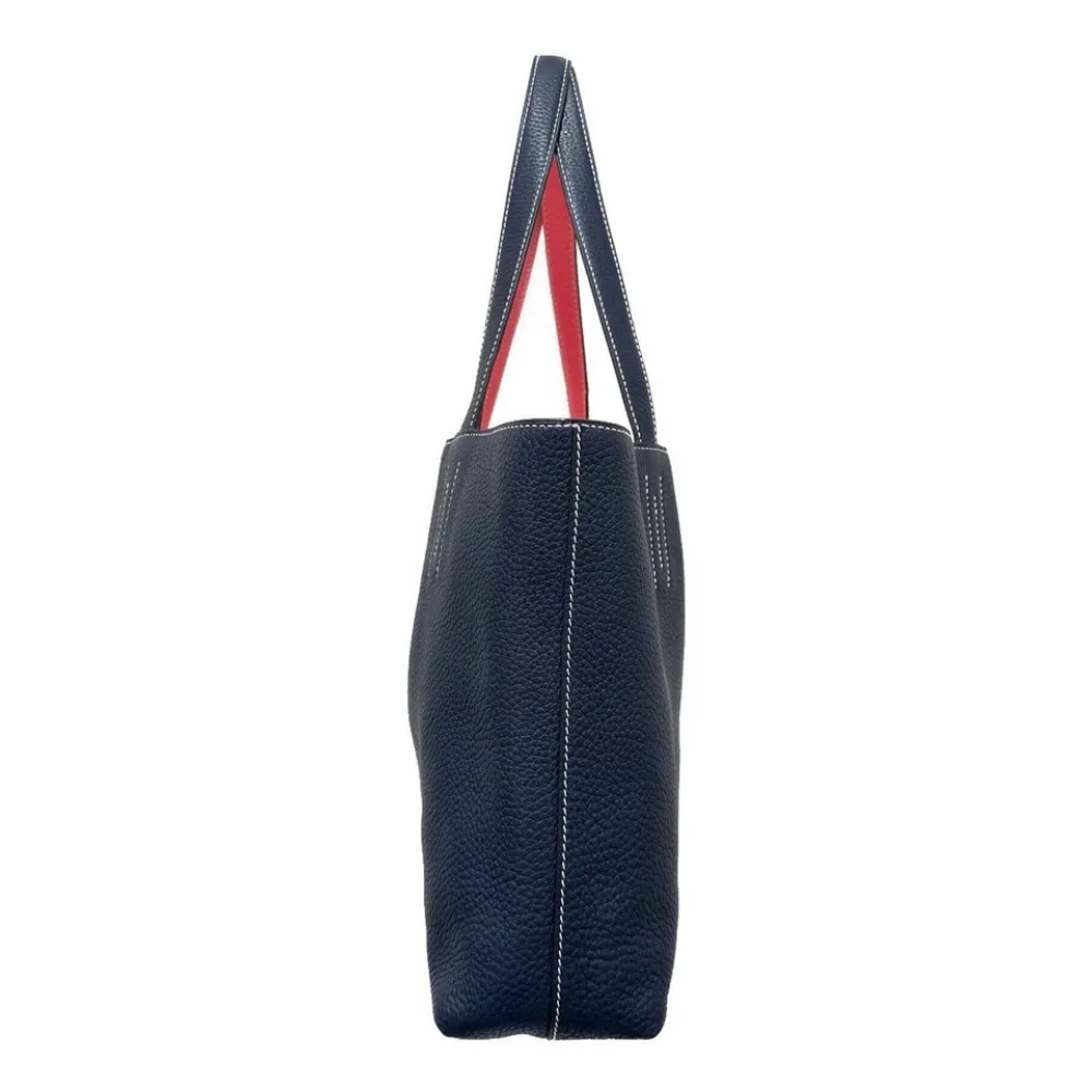 Blue Nuit Leather Bag Women
