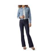 Plain Blue Denim Jacket