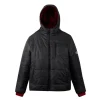 Black Puffer Winter Jacket