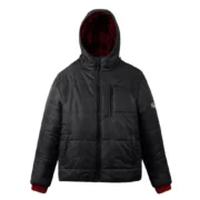 Black Puffer Winter Jacket