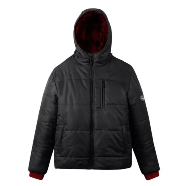 Black Puffer Winter Jacket