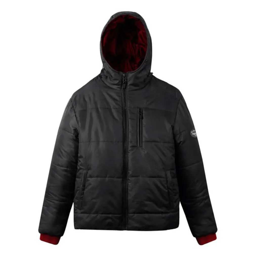 Black Puffer Winter Jacket