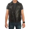 Biker Riding Leather Vest