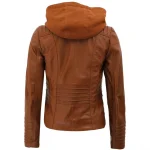 Brown Leather Motorcycle Jacket