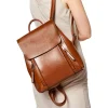 Leather Backpack Purse