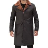 Dark Brown Shearling Coat