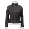 Brown Leather Shearling Jacket