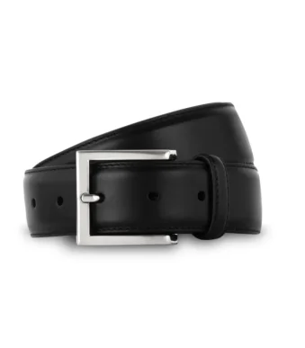 Black Leather Belt