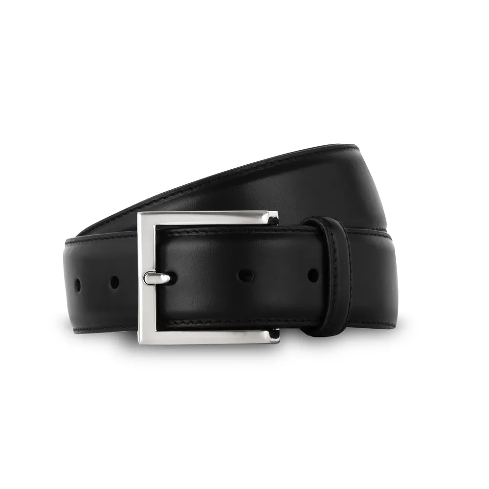 Black Leather Belt