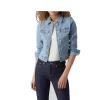 Plain Blue Denim Jacket