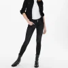 Plain Black Denim Jacket