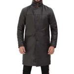 Dark Brown Shearling Coat