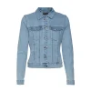 Plain Blue Denim Jacket