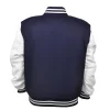 Navy & White Varsity Jacket