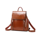 Leather Backpack Purse