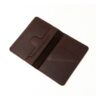 Premium Brown Slim Leather Wallet Handmade Leather Wallet