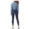 Plain Blue Denim Jacket