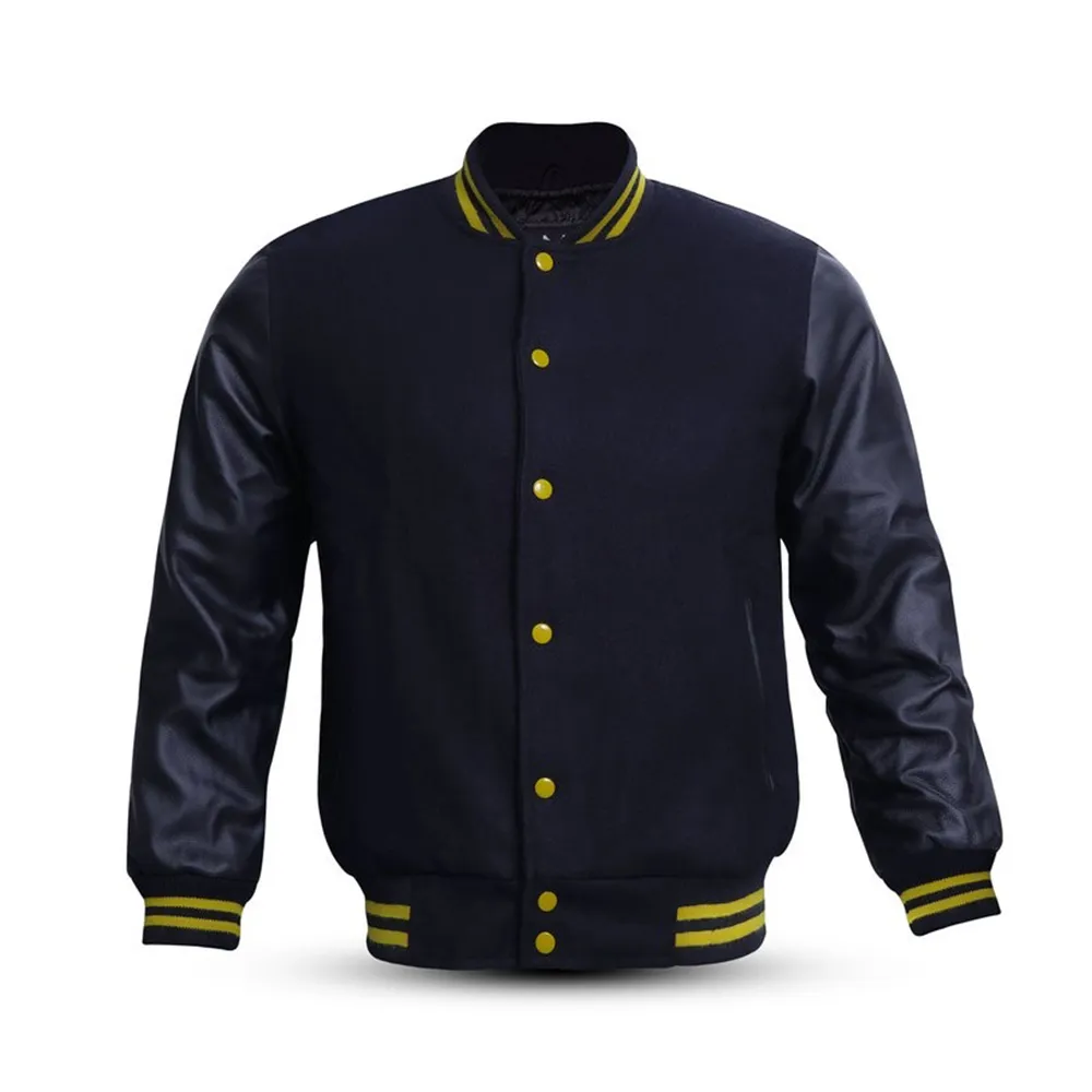 Varsity Wool Leather Jacket
