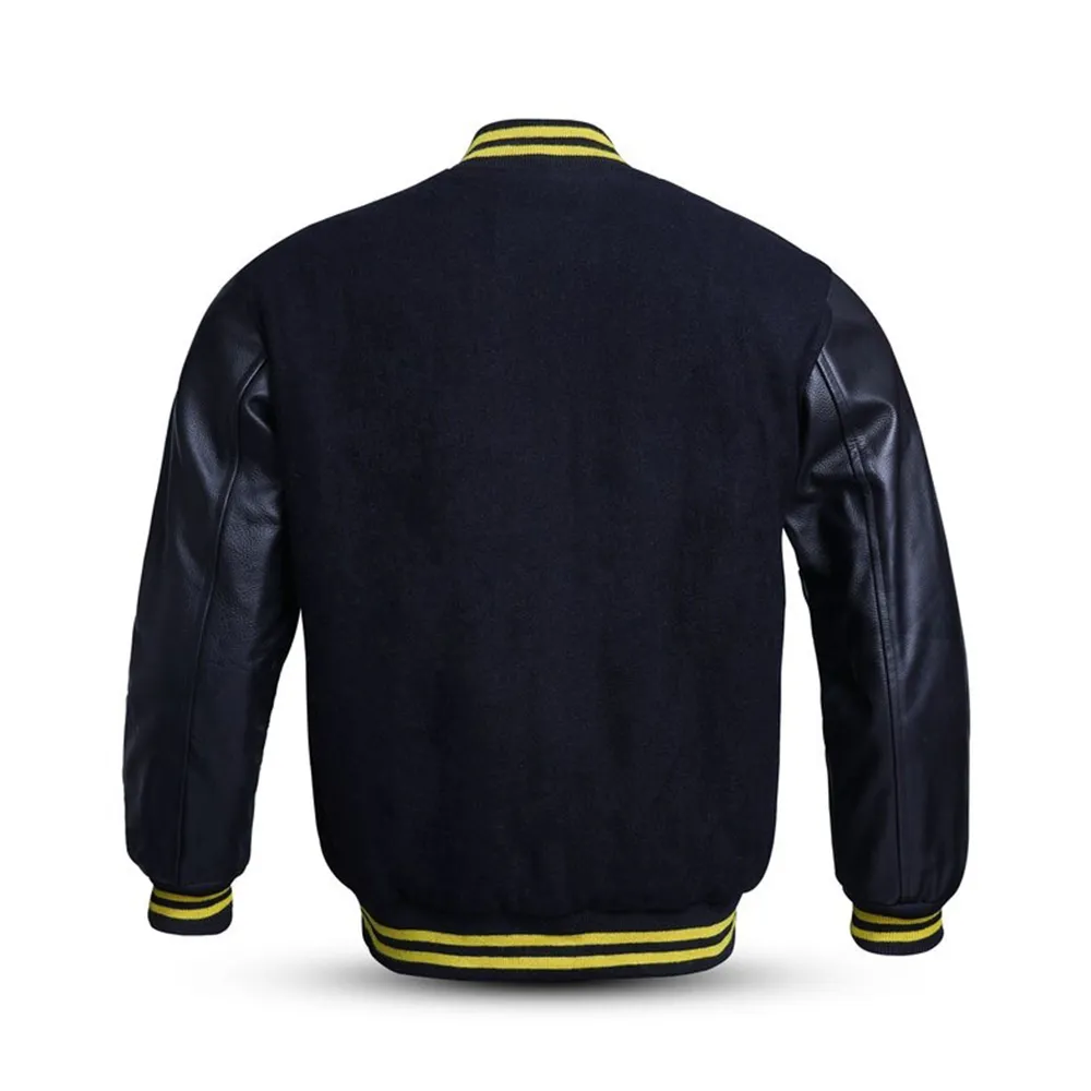 Varsity Wool Leather Jacket