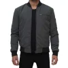 Casual Bomber Jacket in grey For Men