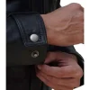 Mens Black Lambskin Leather Motorcycle Jacket by Jacket Field