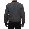Casual Bomber Jacket in grey For Men
