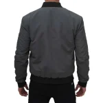 Casual Bomber Jacket in grey For Men