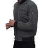 Casual Bomber Jacket in grey For Men
