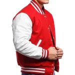 Red Varsity Letterman Jacket
