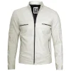 Real Leather Motorcycle Jacket