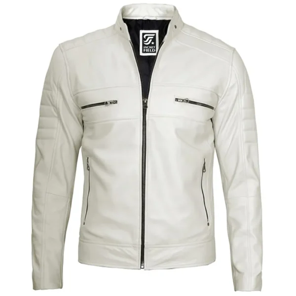 Real Leather Motorcycle Jacket