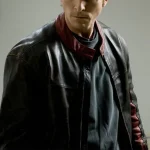 Dark Knight Mens Black Biker Leather Celebrity Jackets by Jacket Field