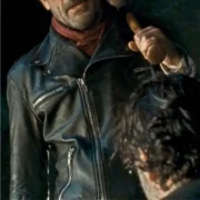 Jeffrey Morgan Mens Celebrity Leather Jackets by Jacket Field