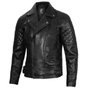 Real Leather Motorcycle Jacket