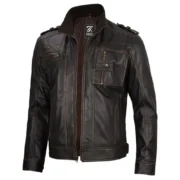 Leather Motorcycle Jacket